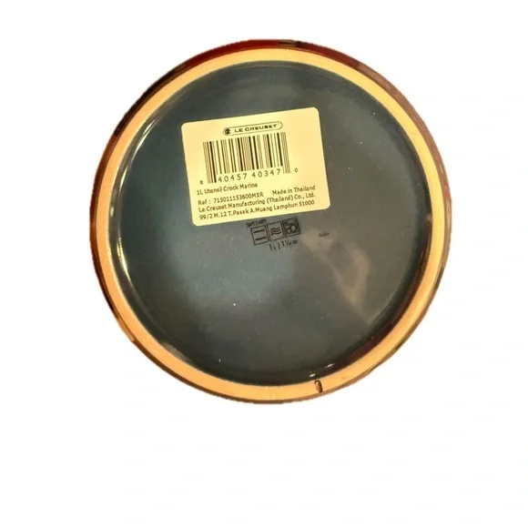 NWT‎ Le Creuset Stoneware 1L Utensil Crock Holder  (No Utensils Include) - Picture 3 of 4